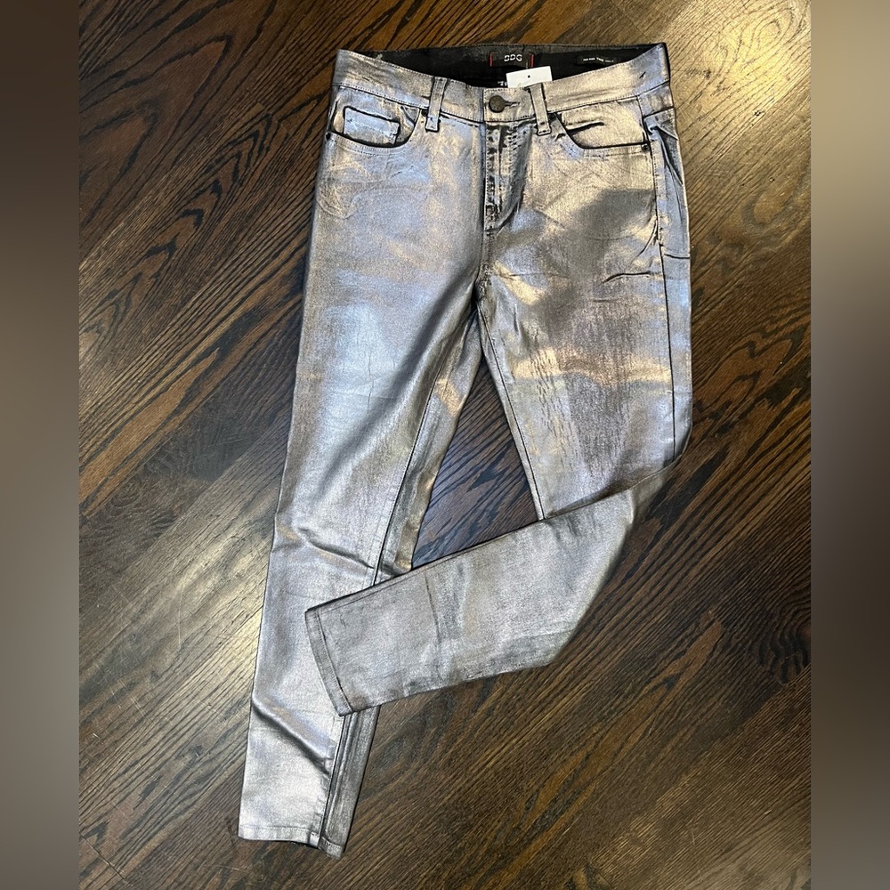 BDG Metallic Silver Pants
